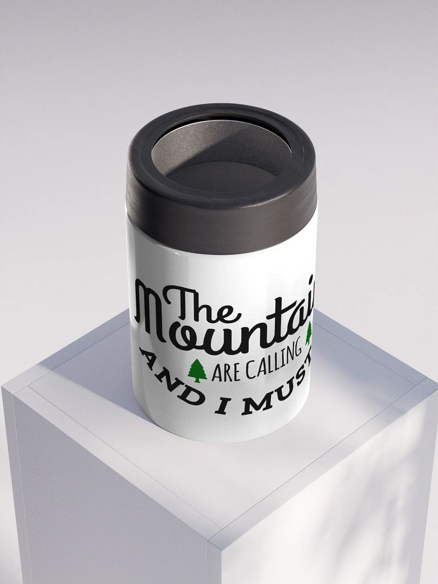 Mountain Calling Stainless Steel Koozie product image (4)