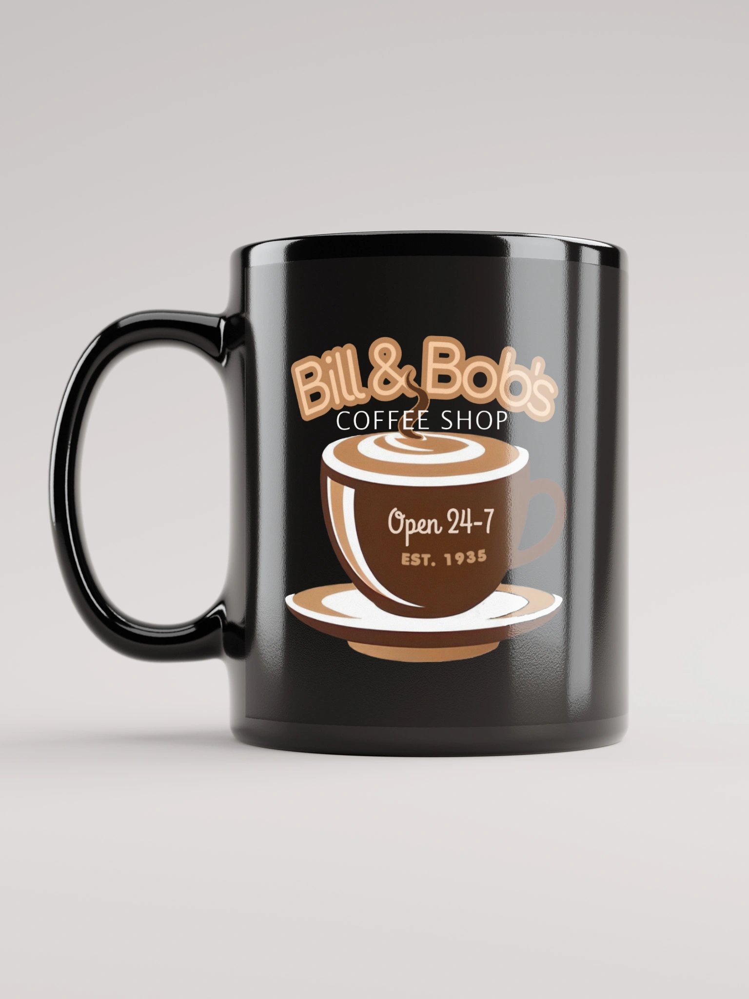 Bill & Bob's Coffee Shop Mug product image (1)