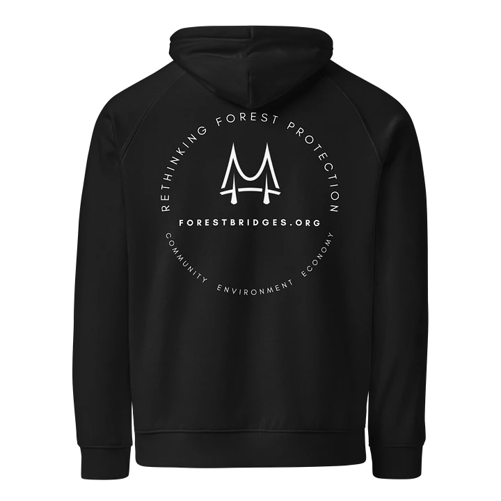 Forest Bridges Fall Colors Hoodies with Greyscale Logo & Emblem on Back product image (2)