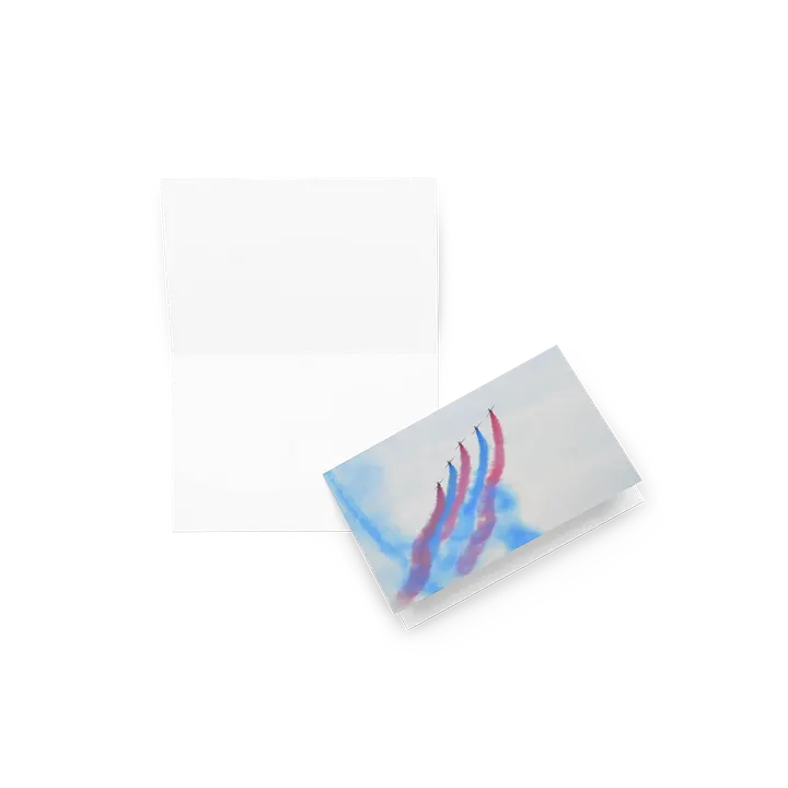 Red Arrows Flying (Greeting Card) product image (2)