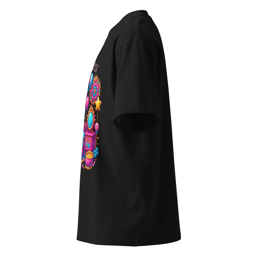 Princess - Dollhouse Color Burst - Stanley/Stella Unisex Organic Oversized T-Shirt SATU020 product image (4)