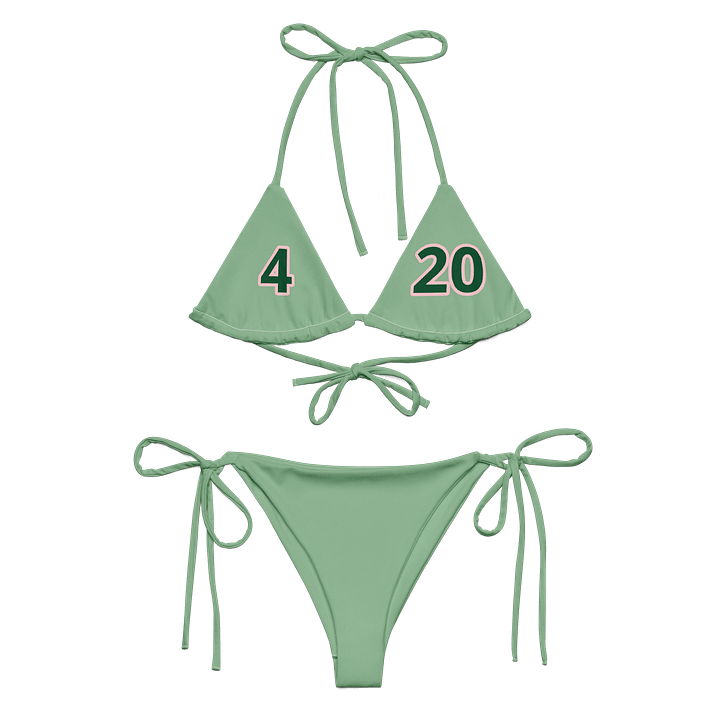 Green 420 Bikini Set product image (2)