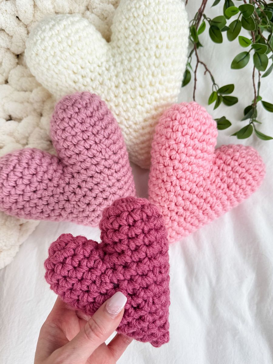Bulky & Quick Ami Hearts Crochet Pattern product image (6)