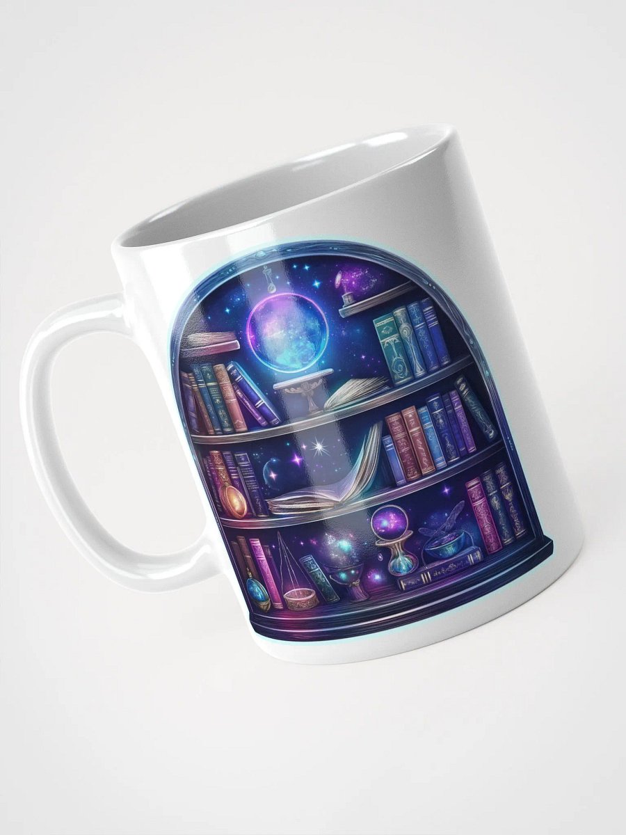 Starry Book Shelf White Mug product image (9)