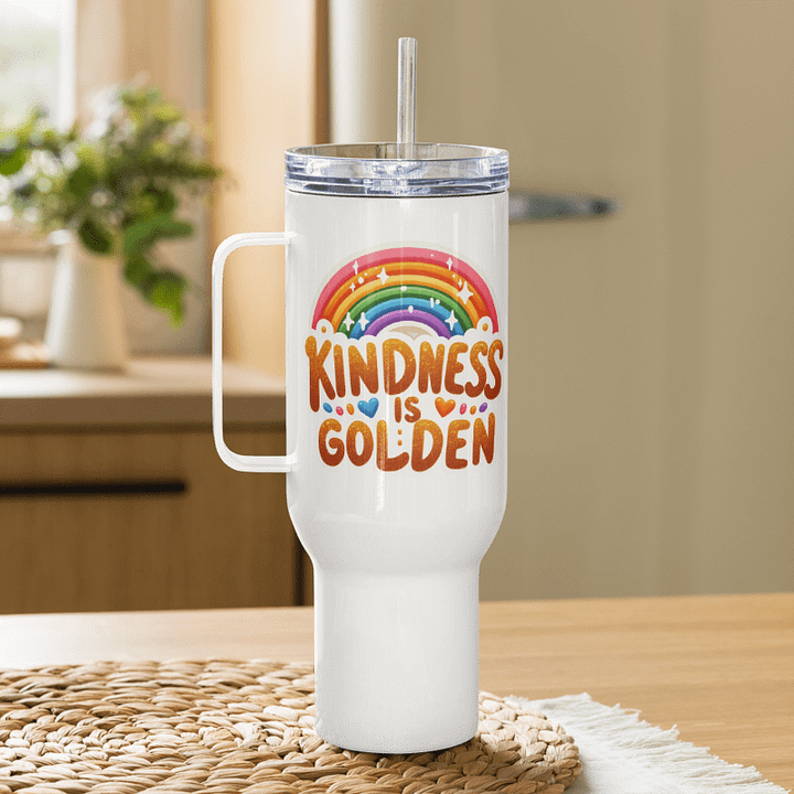 Kindness is Golden Travel Mug product image (1)