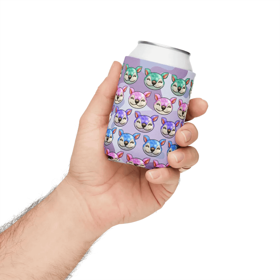 Cheerful Chapaa Faces Can Cooler product image (5)