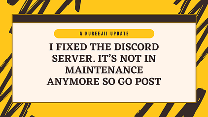 Discord Maintenance Completed🎉