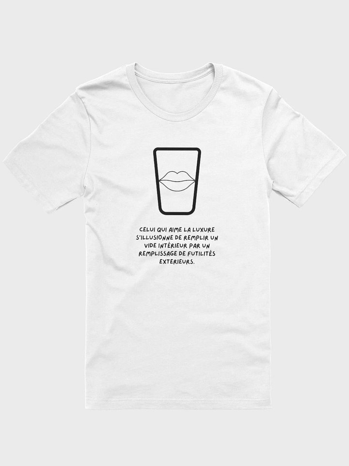 T shrit Blanc luxure product image (1)