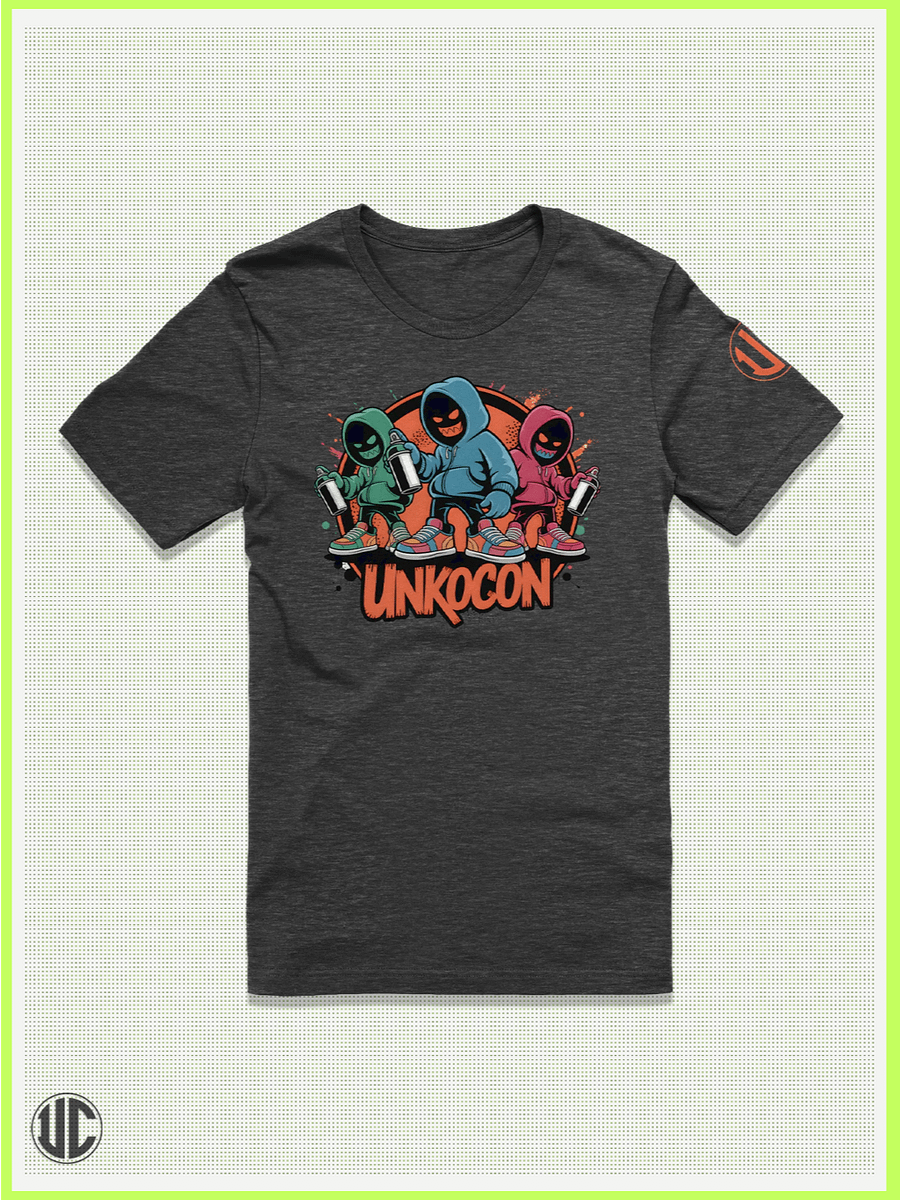 UnkoCon Graff Enthusiast – Spray Can Crew Graphic Tee product image (1)