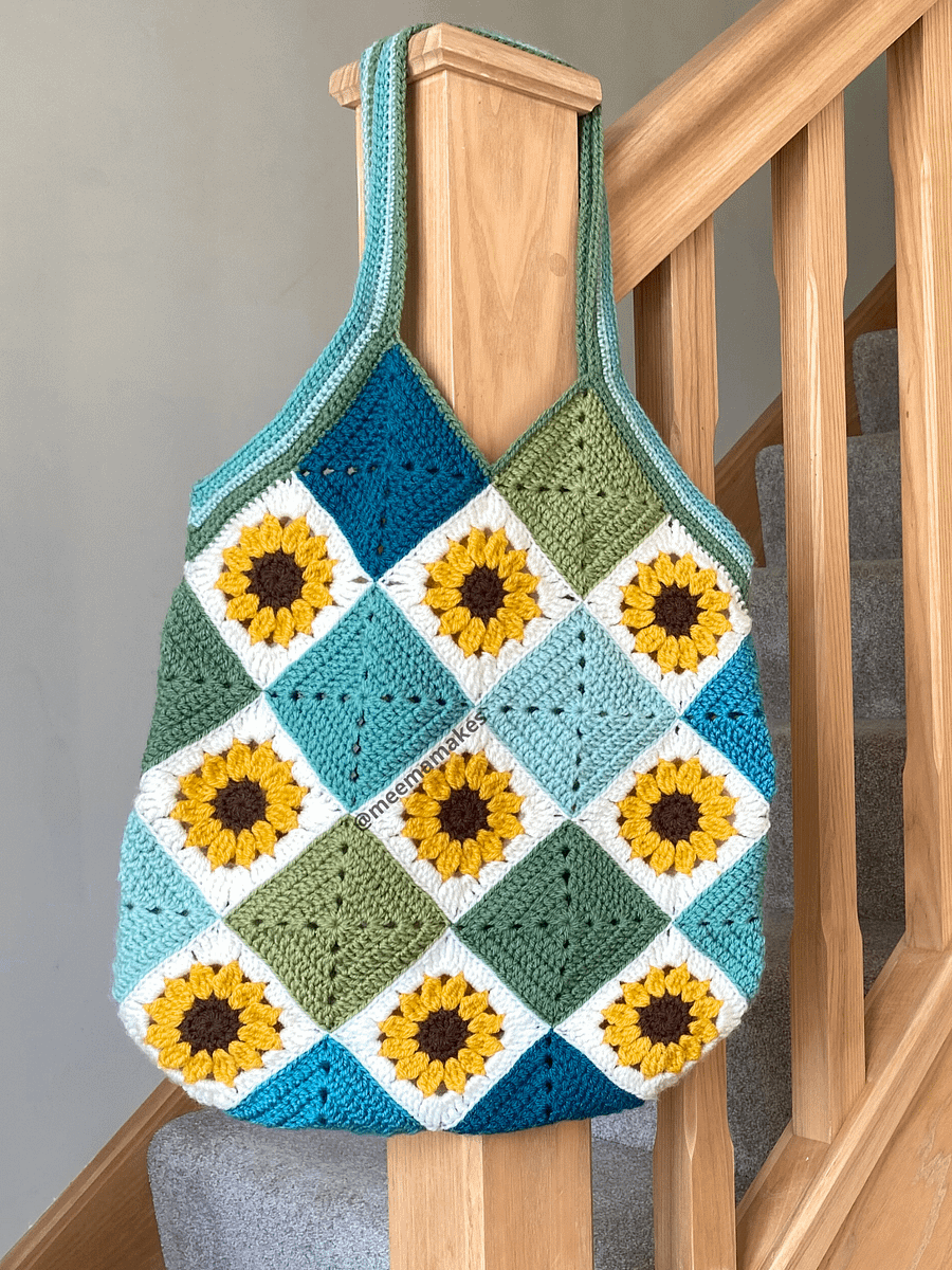 Sunflower Patch Tote Bag Pattern product image (3)