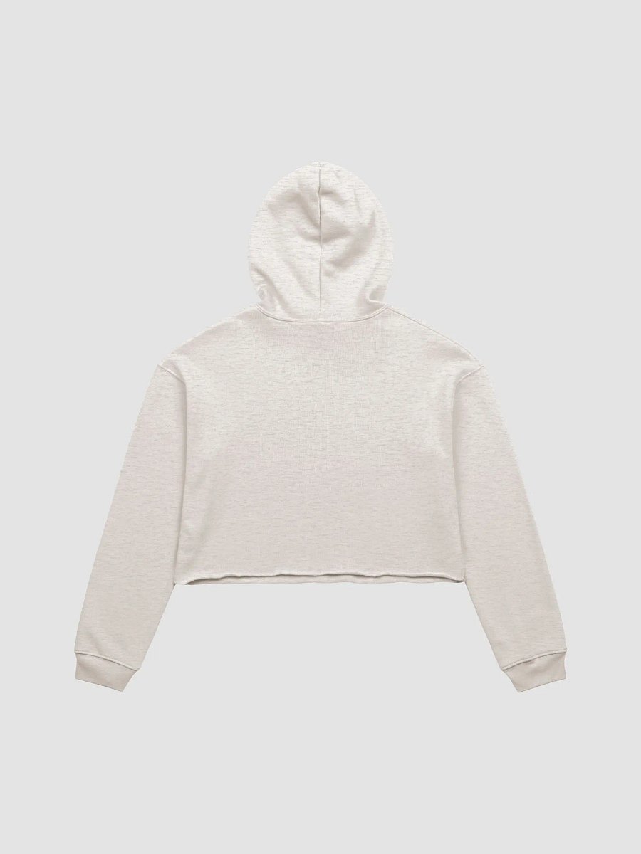 Bella+Canvas Fleece Crop Hoodie product image (3)