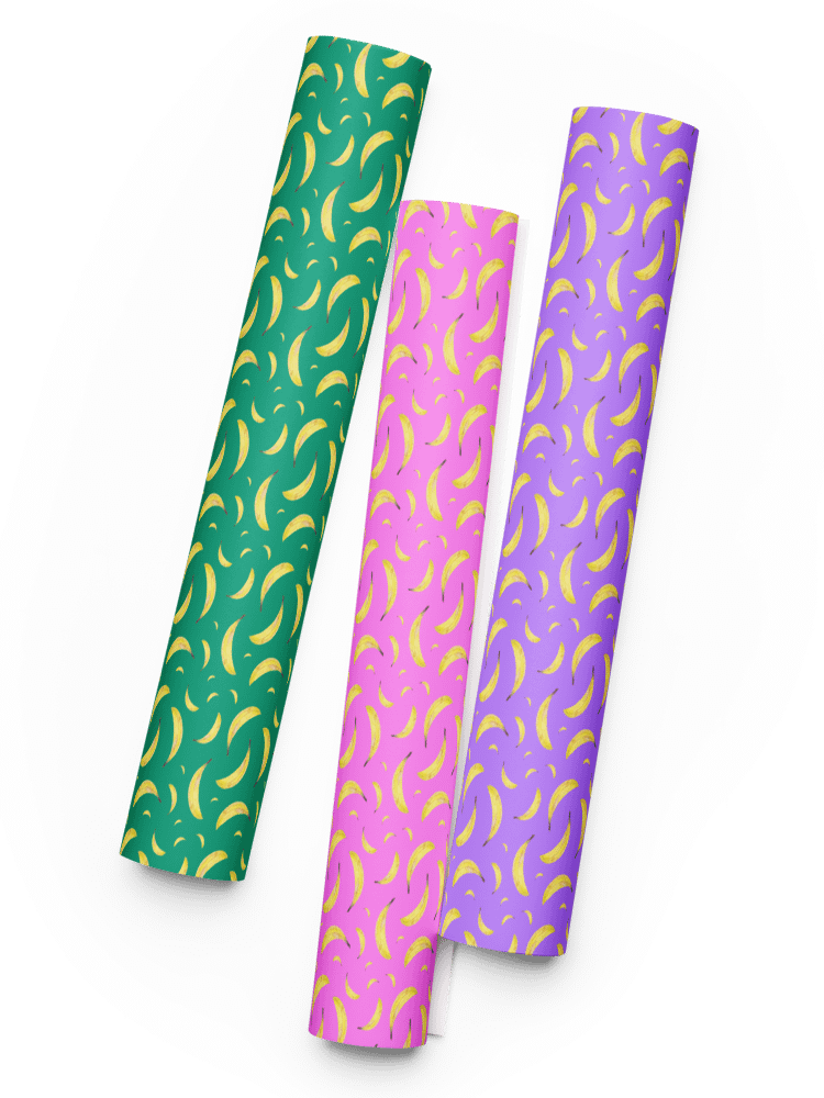 Banana Wrapping Paper x3