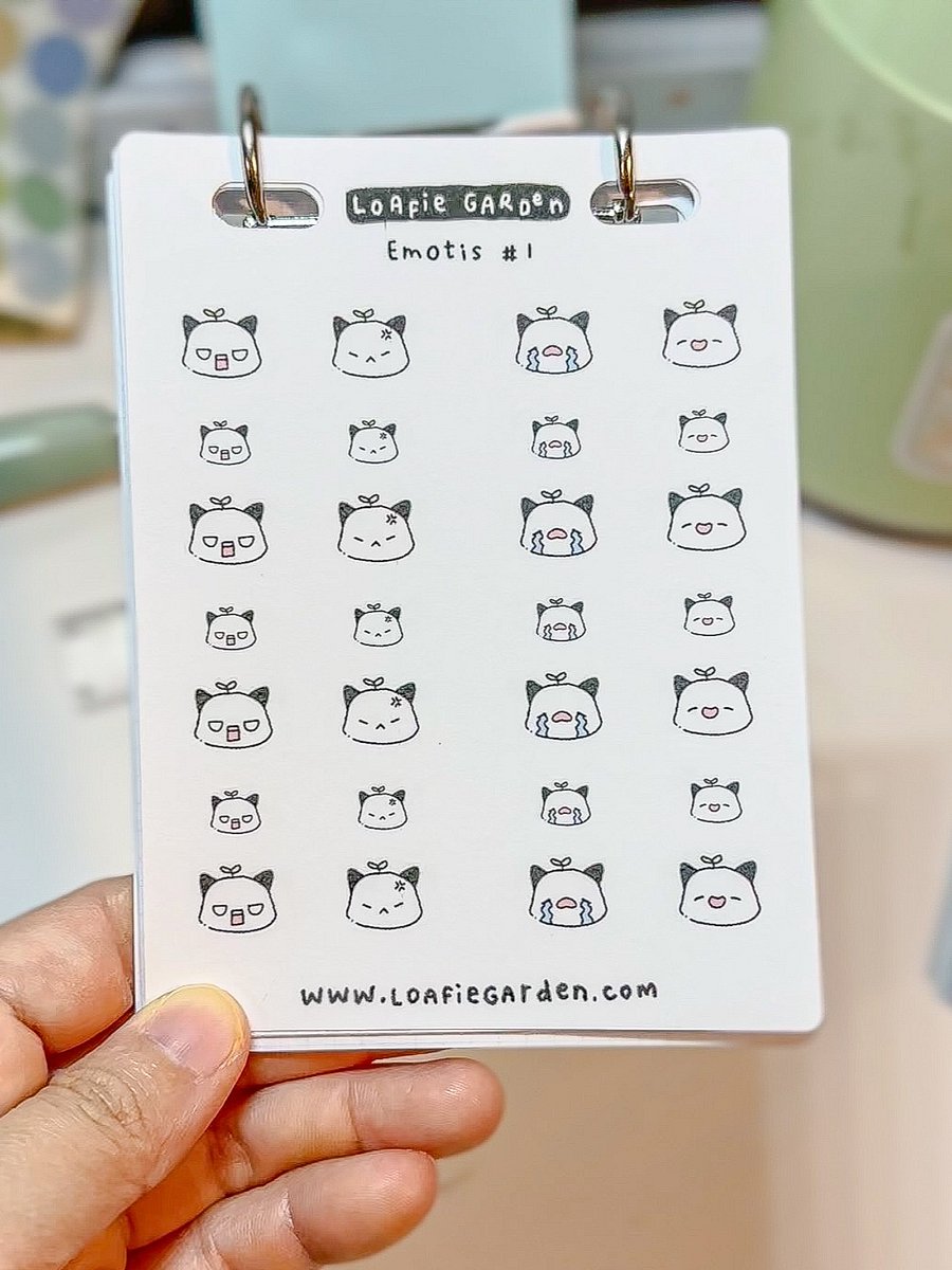 Emotis #1 Sticker Sheet product image (3)