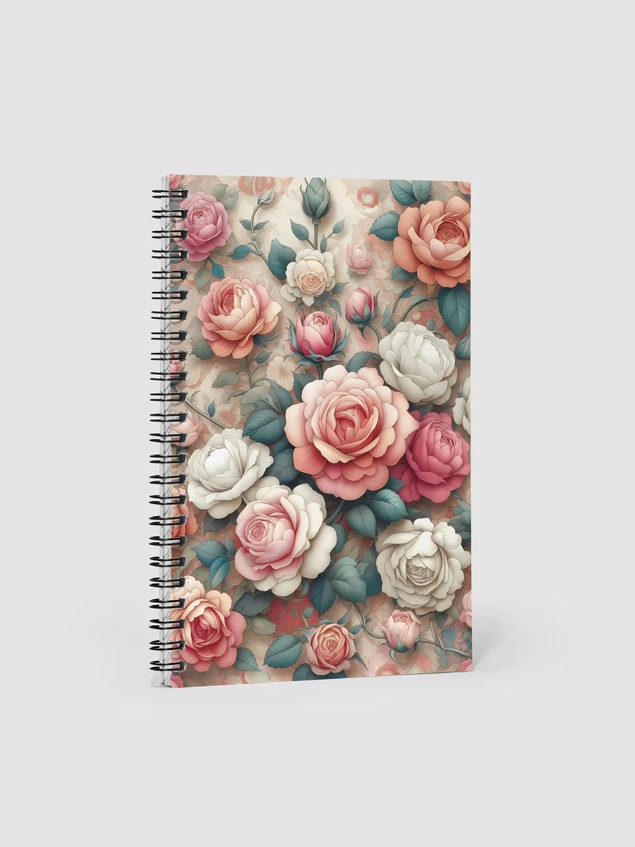 Royal Floral Spiral Notebook product image (1)