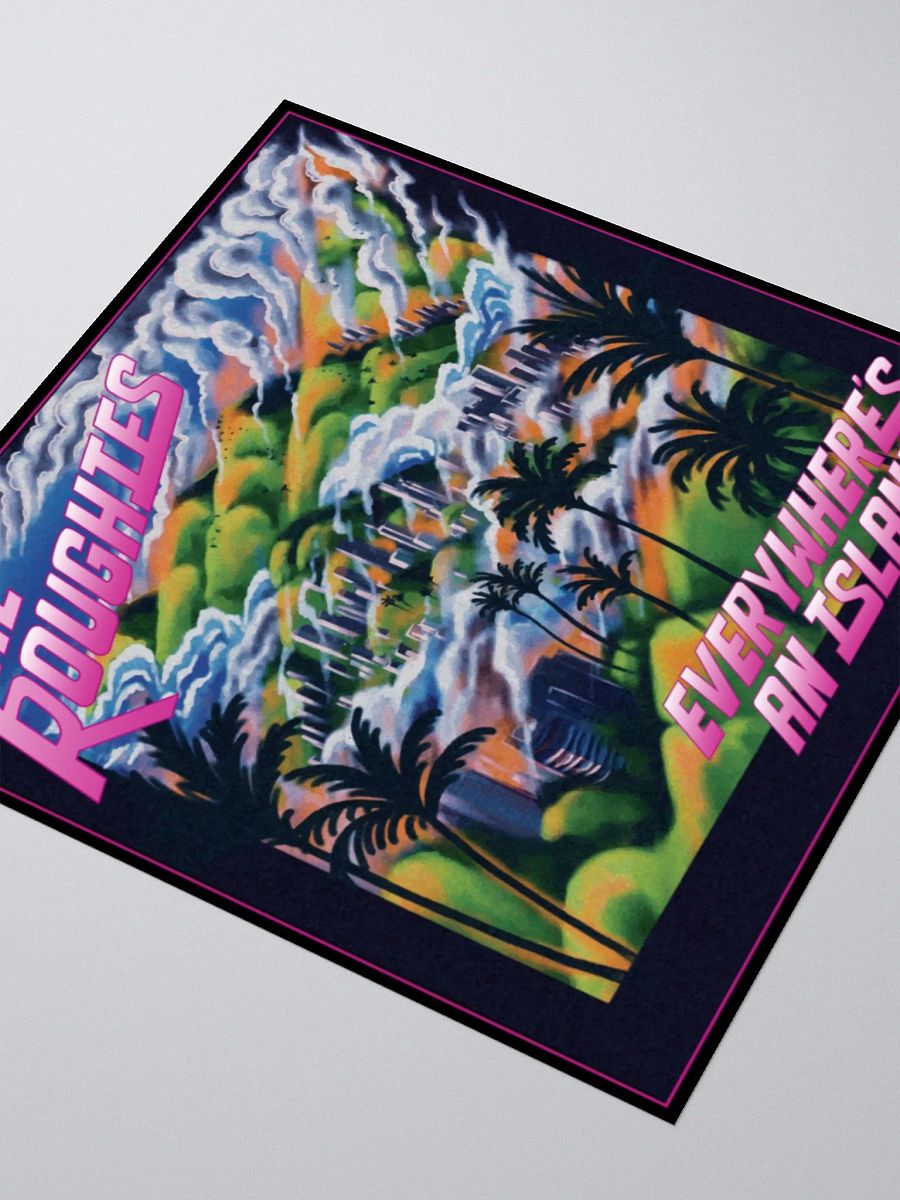 The Roughies - Everywhere's An Island Album Cover Kiss Cut Stickers product image (3)