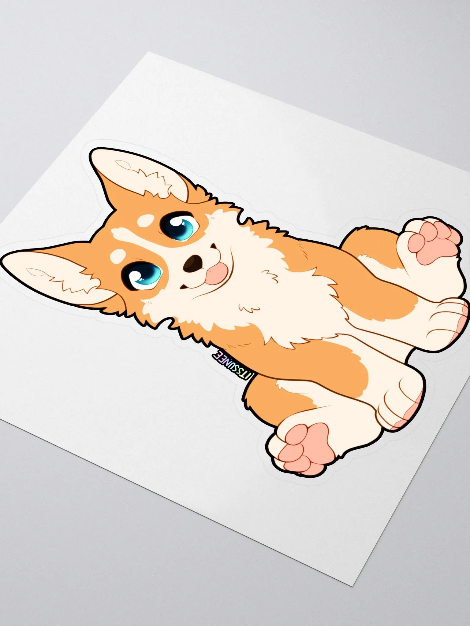 Simple Corgi Sticker product image (3)