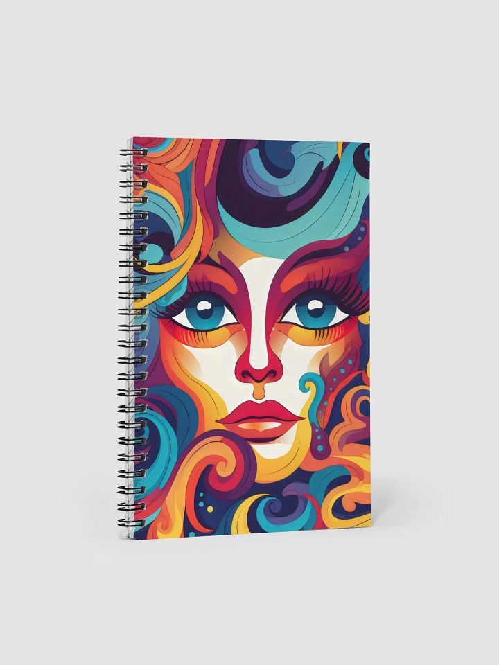 Psychedelic Muse Spiral Notebook product image (1)