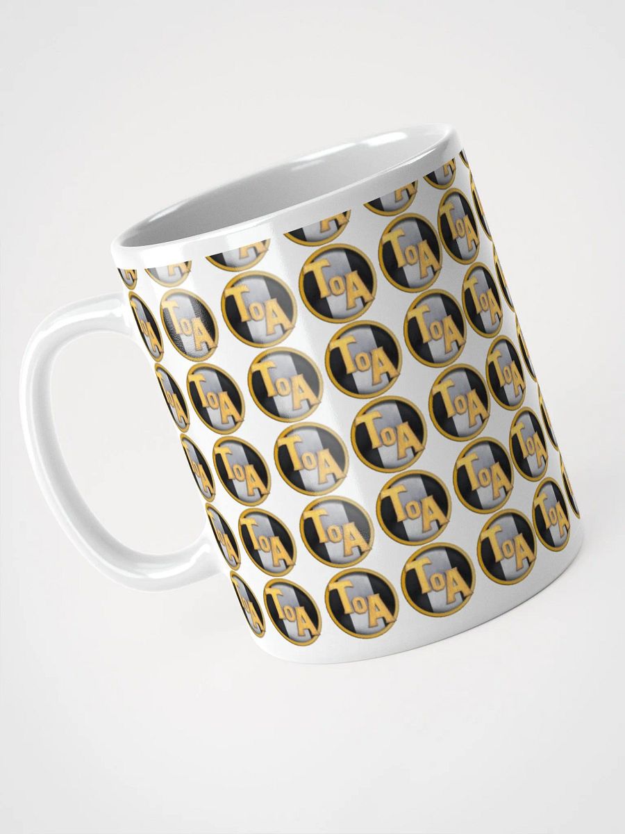 Tournament of Ages - Small Logo - White Glossy Mug product image (3)