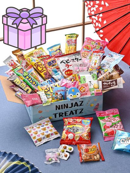 【GIFT FOR JUERI】40 Japanese Candy & Snack Box product image (1)