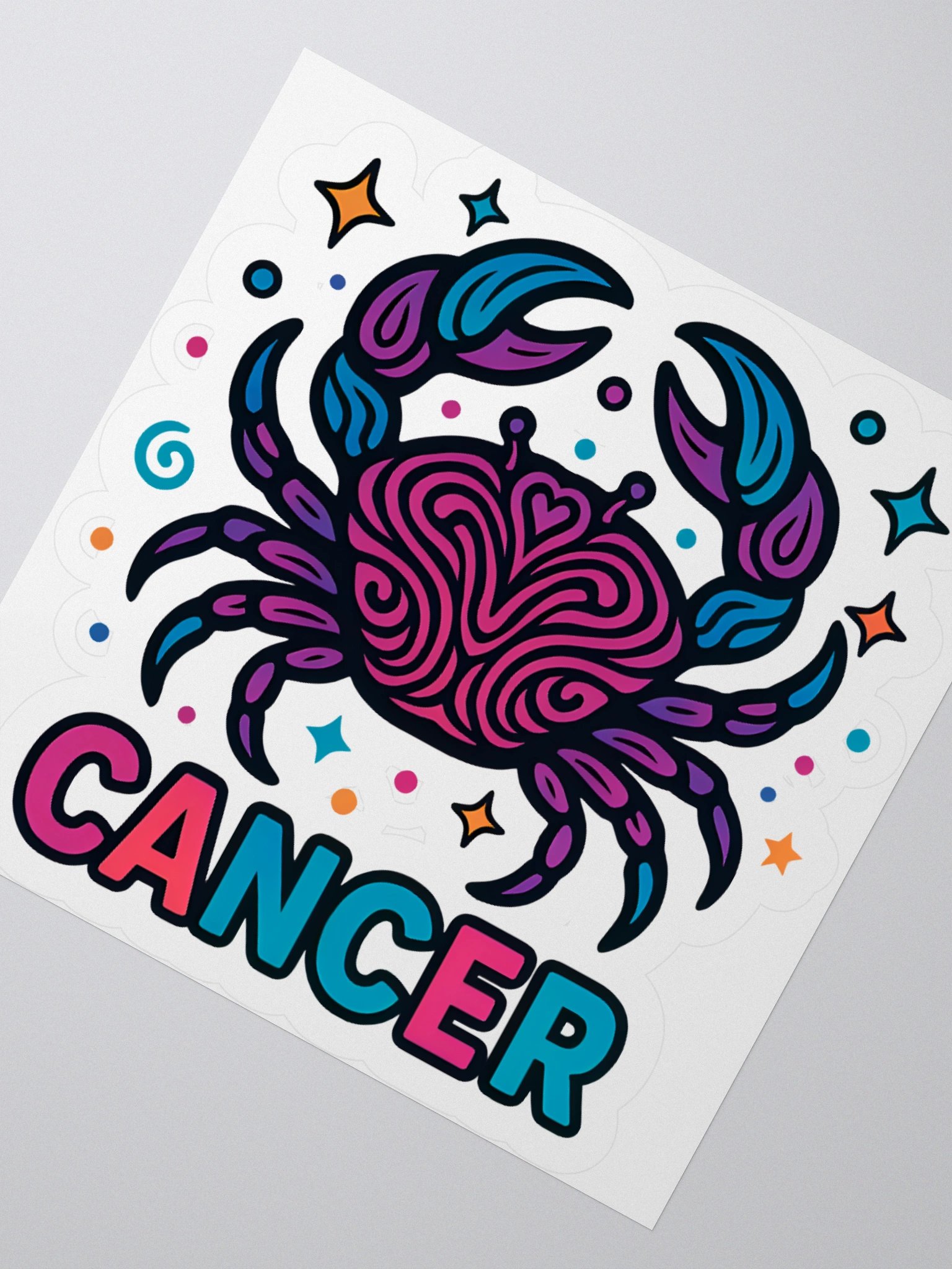 Cancer Zodiac Sign Sticker product image (4)