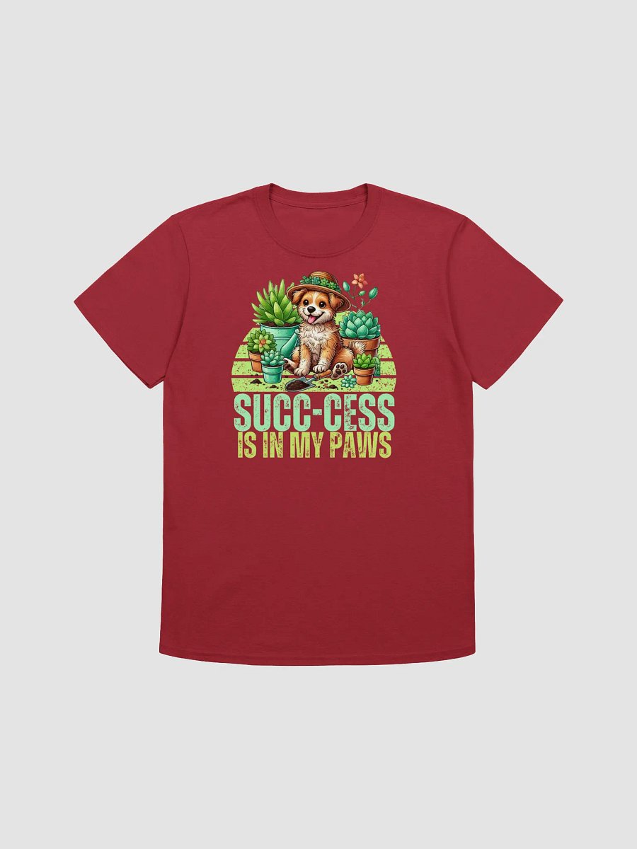 Succ-ess is in my Paws Gray Unisex Shirt product image (4)