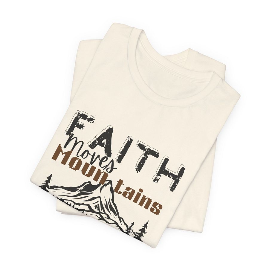 Faith moves mountain Unisex Tee product image (6)