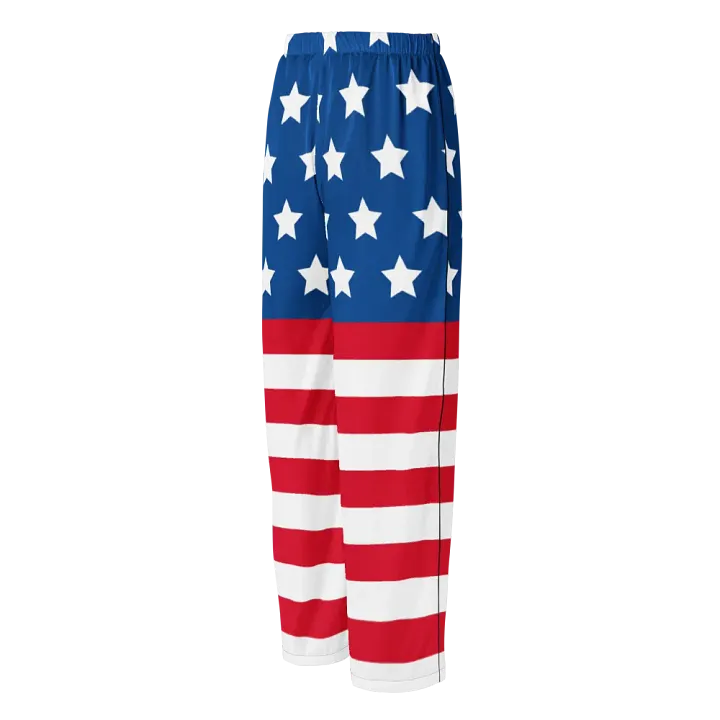 Graphic Grove Women’s American Flag Pyjama Pants - Drawstring product image (2)