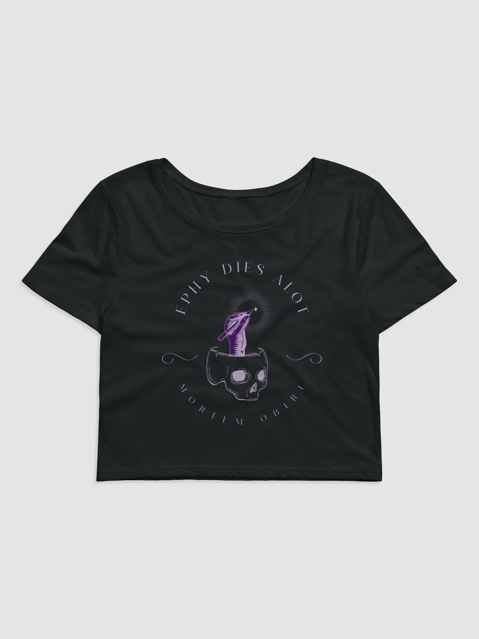 The Heritage Collection Lilac Crop Tee product image (1)