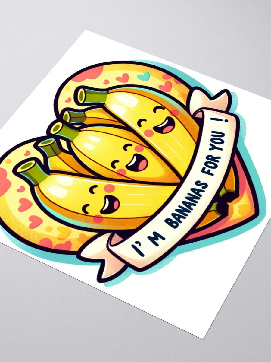 I'm bananas for U Stickers product image (3)