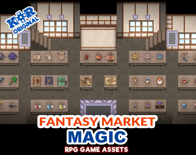 SAMPLE MAPS: Fantasy Market - Magic product image (1)
