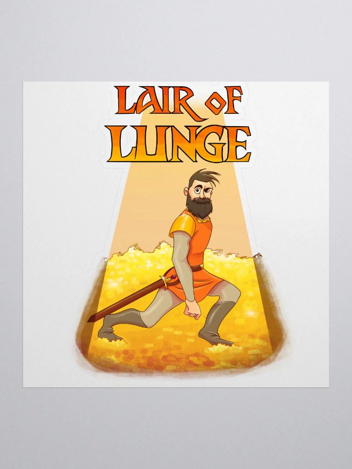 Lair of Lunge Sticker product image (1)