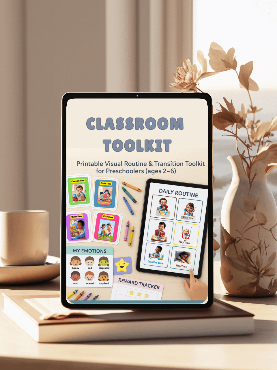 The Calm Mom Classroom™ A Visual Routine & Transition Toolkit for Preschoolers product image (3)