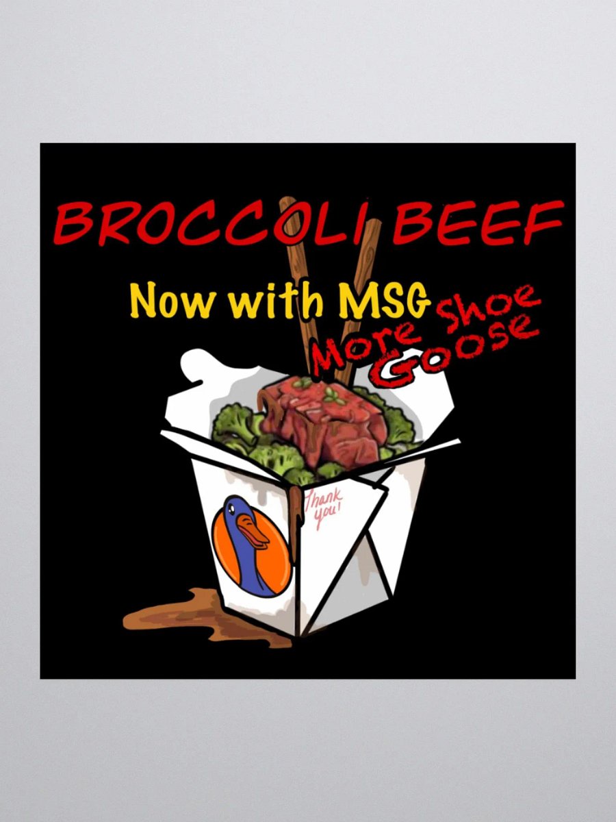Broccoli Beef 2023 Sticker product image (1)