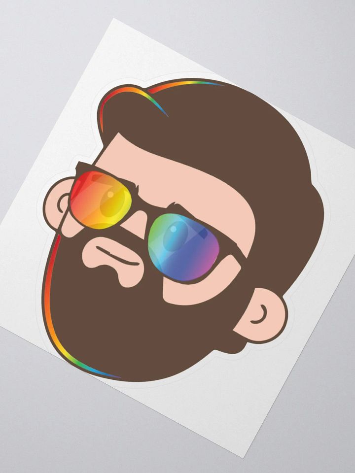 Otto Sticker (Rainbow Glasses) product image (5)