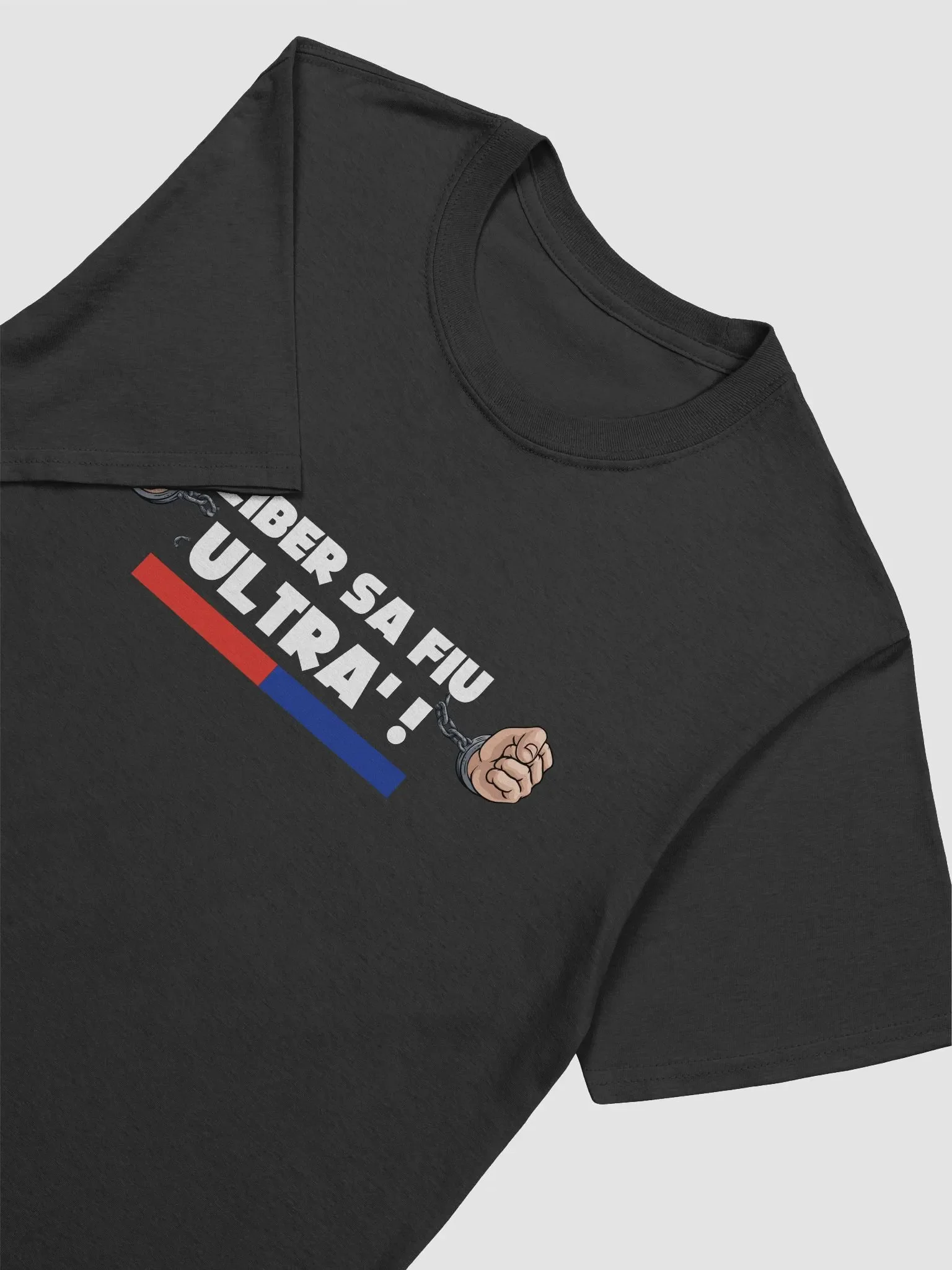 Tricou Liber să Fiu Ultra' || Roșu și albastru product image (3)
