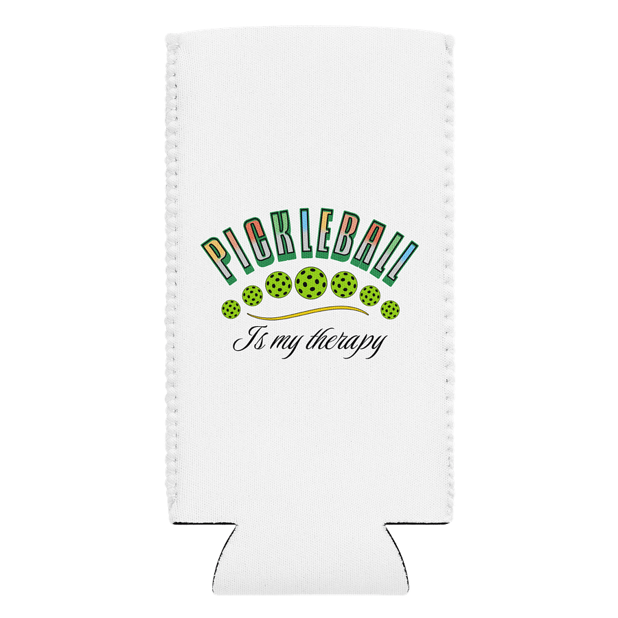Pickleball Is My Therapy Can Cooler product image (1)
