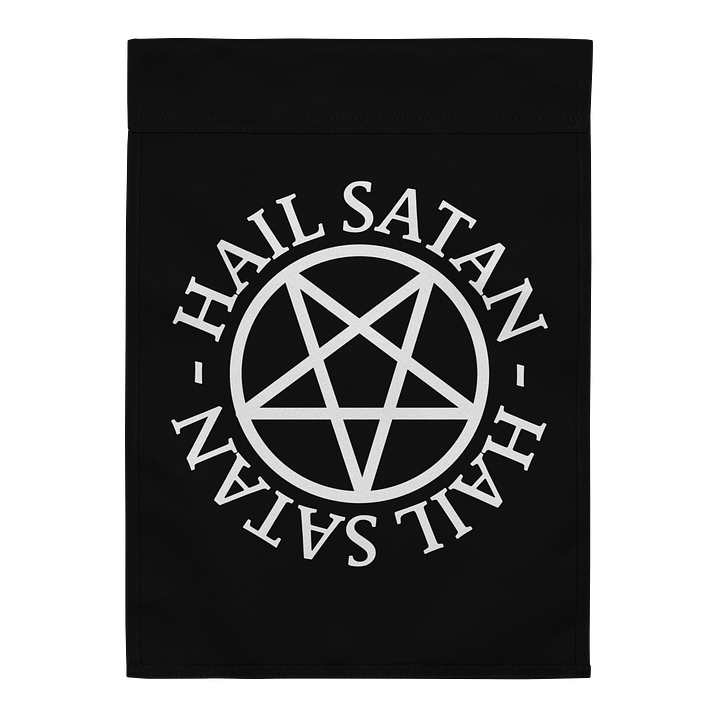 Hail Satan! - Garden Flag product image (2)