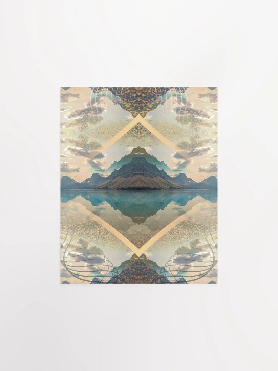Geometric Art Print - Reflections (Original) product image (3)