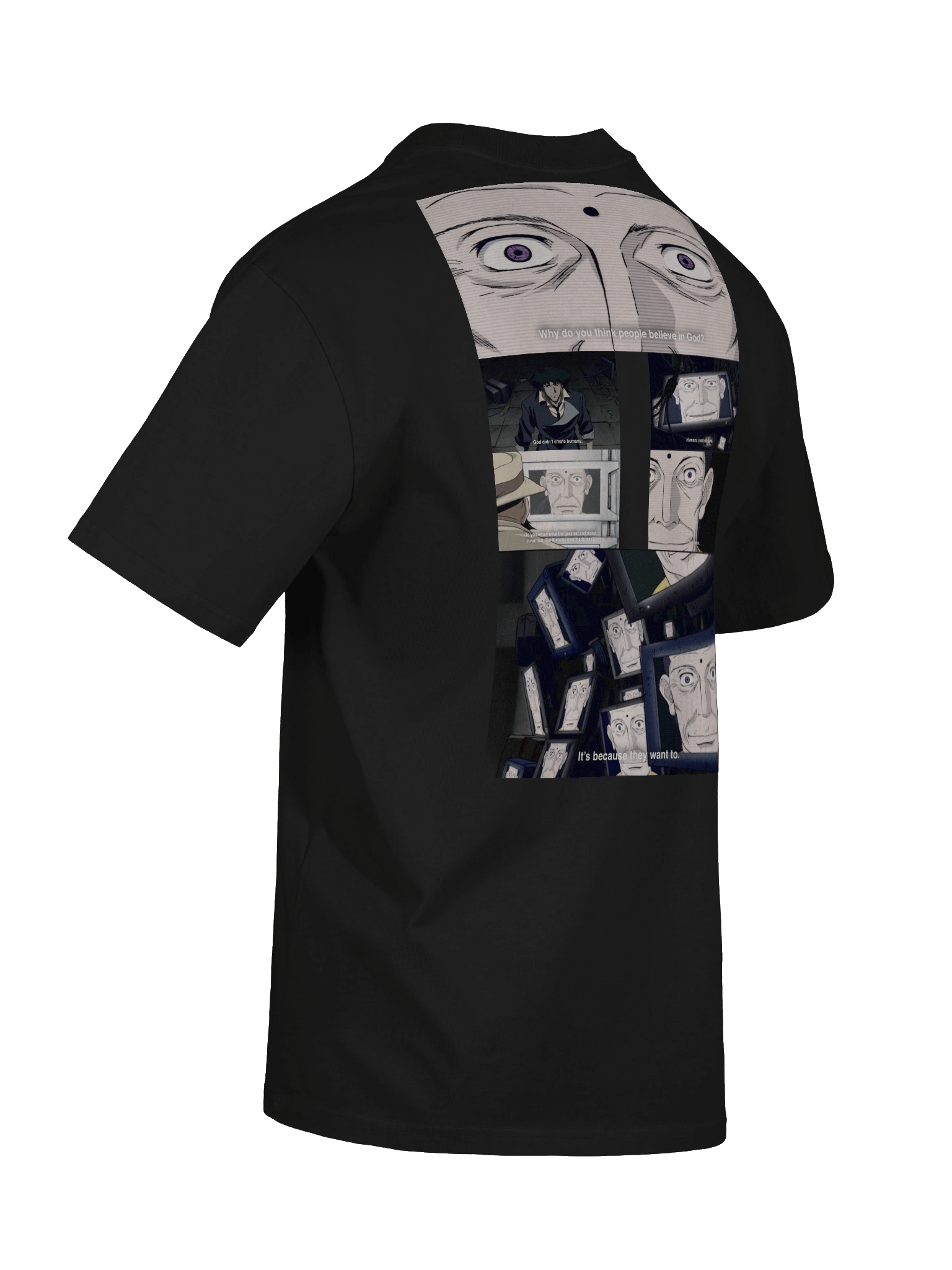 cowboy bebop session 23 brain scratch tee shirt product image (9)
