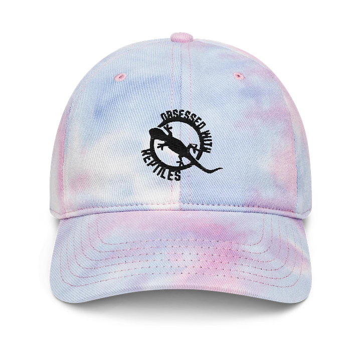Obsessed With Reptile Tie Dye Dad Hat product image (11)
