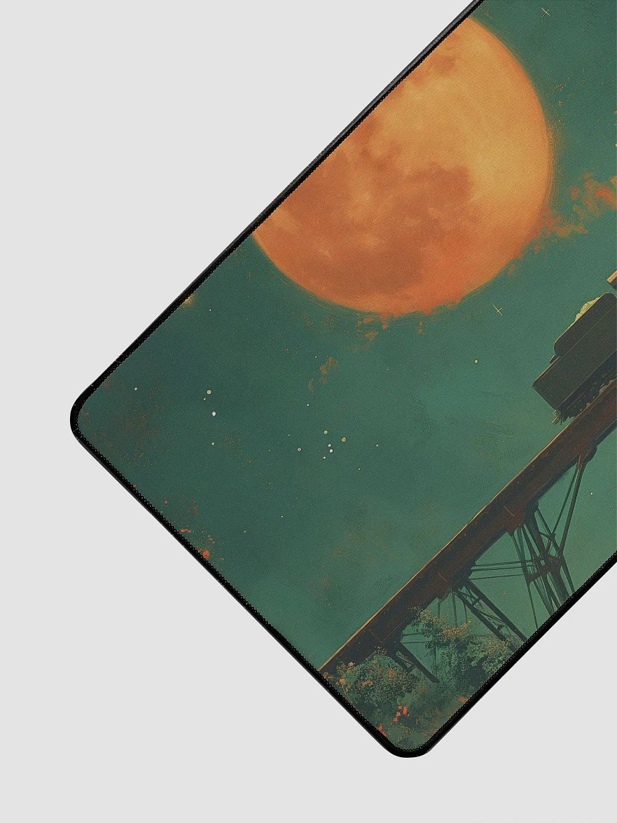 Solitary Rails - Desk Mat product image (3)