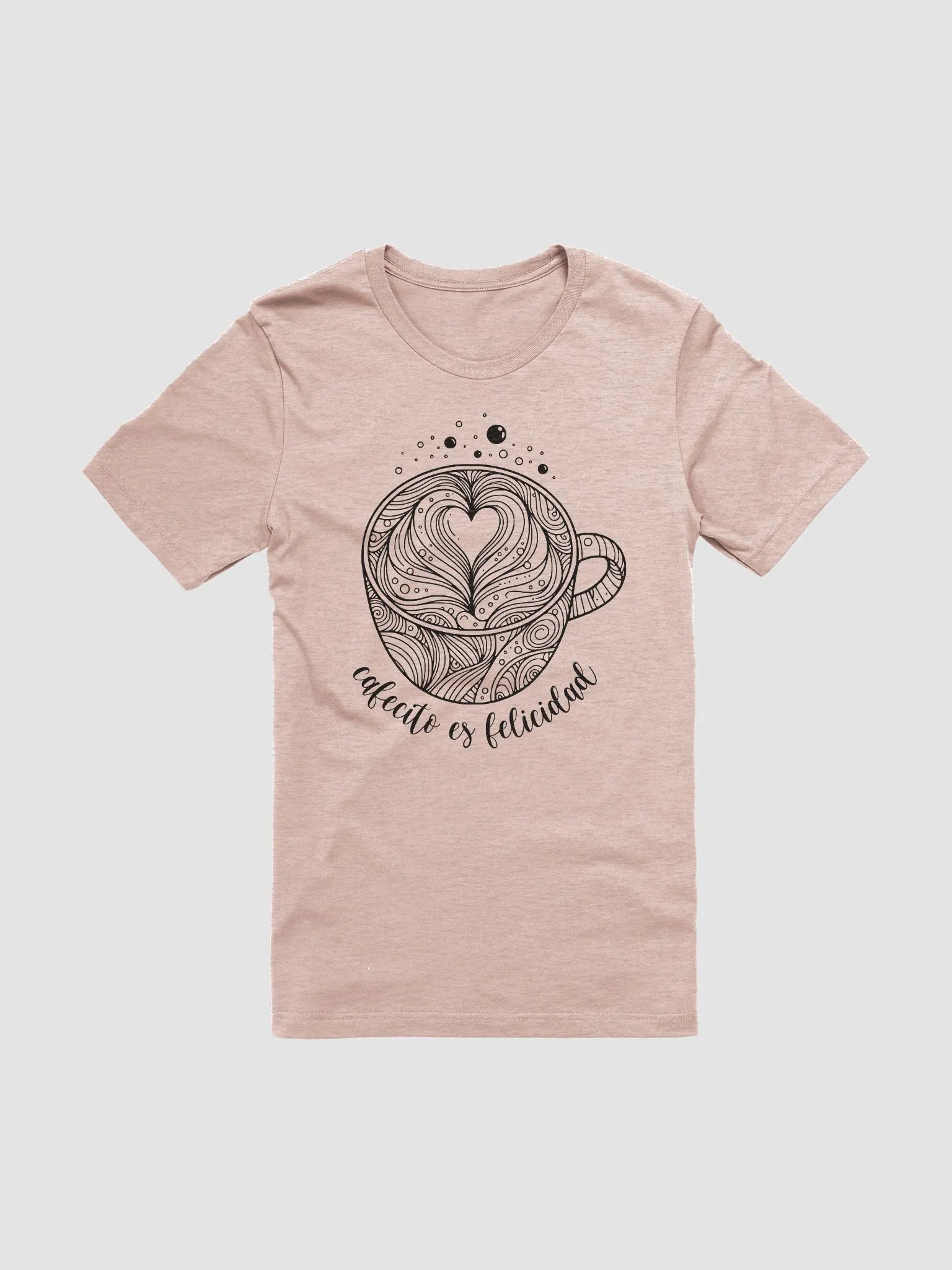 Cafecito Es Felicidad Camiseta Unisex product image (2)