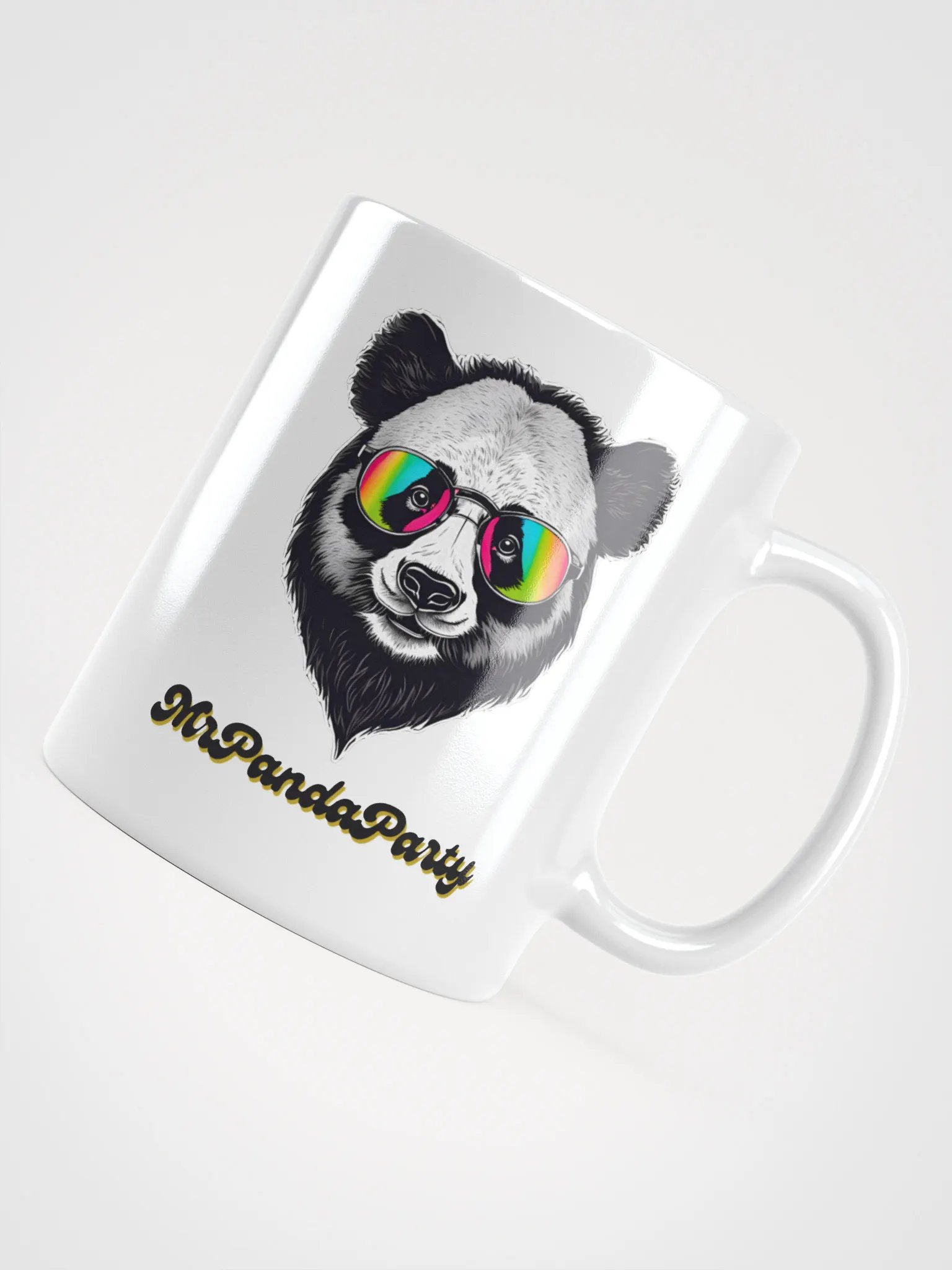 Rainbow Panda Party Mug product image (4)