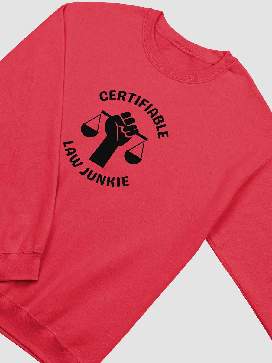 Certifiable Law Junkie Sweatshirt product image (2)
