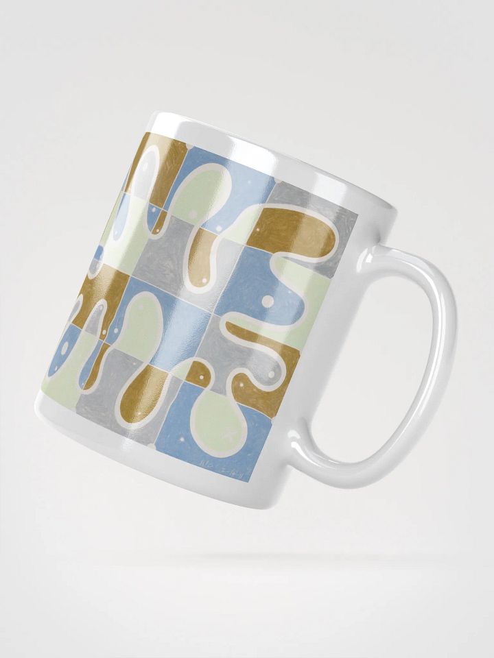 Cartoon Curiosity White Glossy Mug product image (2)