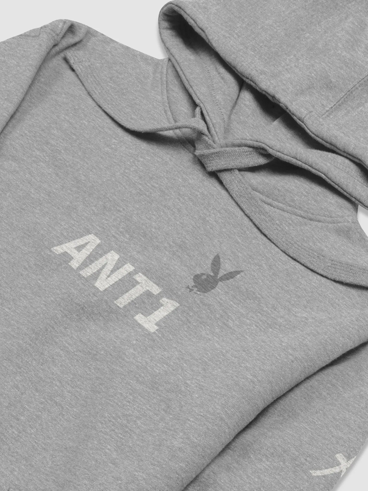 grey ANT1 hoodie product image (3)