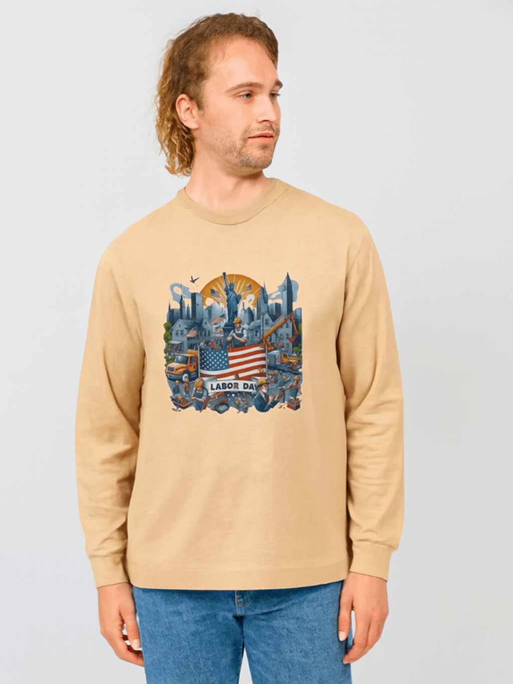 Liberty Labor Day Long Sleeve T-Shirt product image (1)