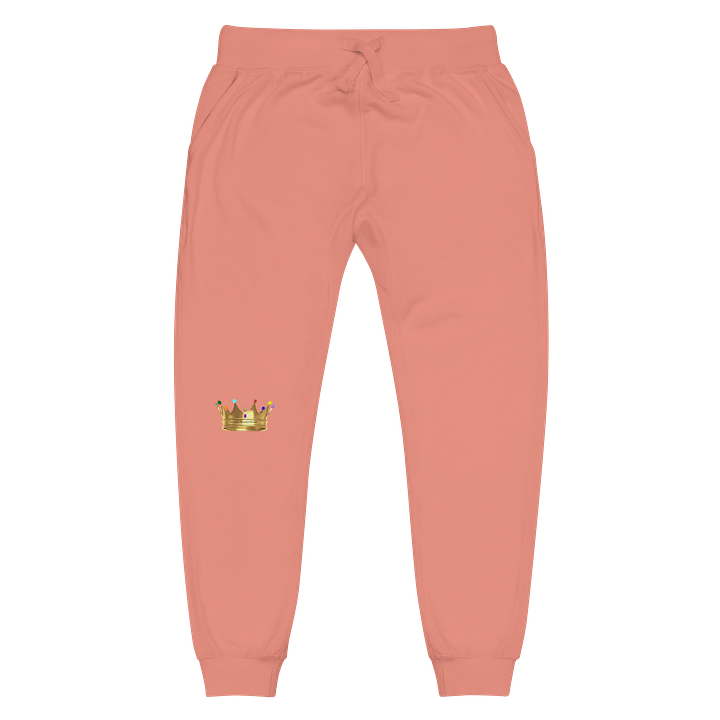 Queendom Beautiful Women Gemstone Crown Soft Joggers /Pink (TM) product image (1)