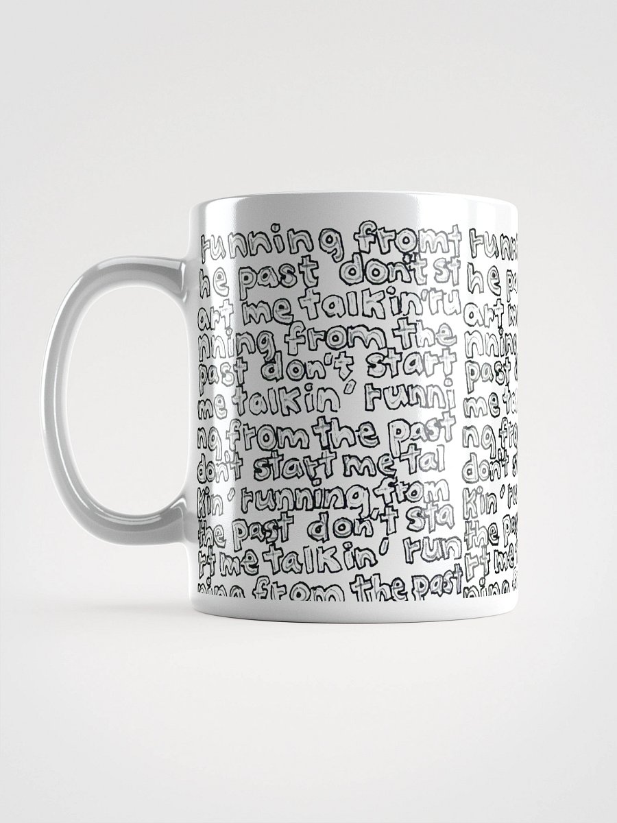Running from the Past White Glossy Mug product image (17)