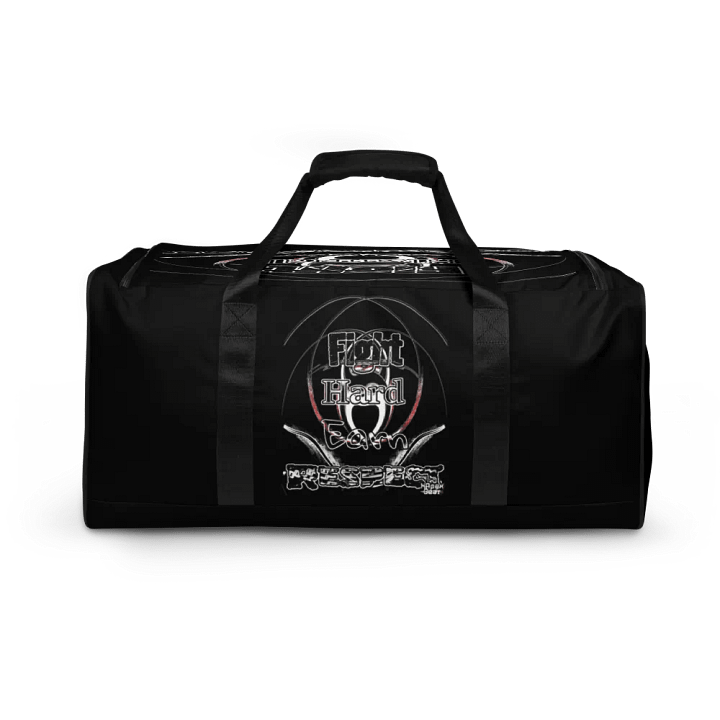 Fight Hard Earn Respect - Black - Duffle Bag product image (2)